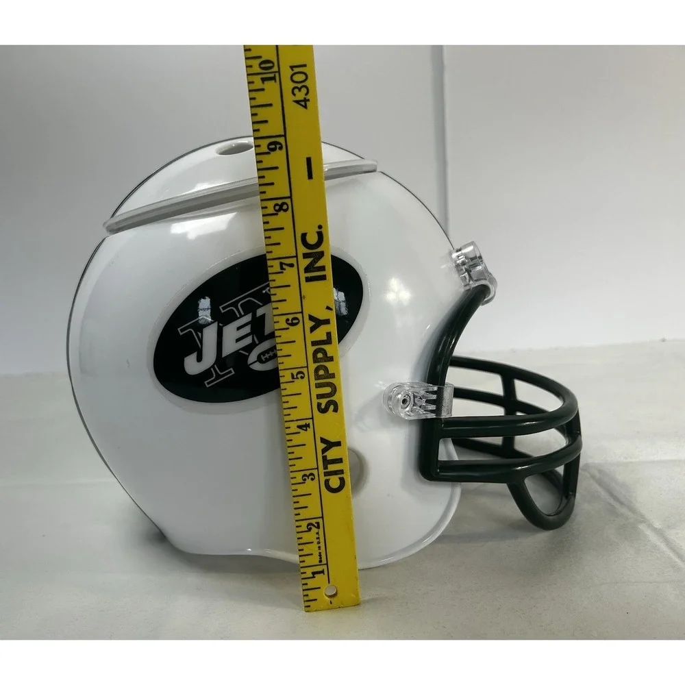 NFL Official New York Jets Party Bowl Ice Bucket Fullsize Plastic Helmet